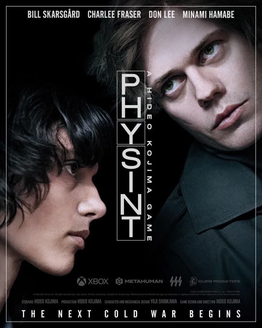 Hideo Kojima has announced that Bill Skarsgård will play the lead in PHYSINT