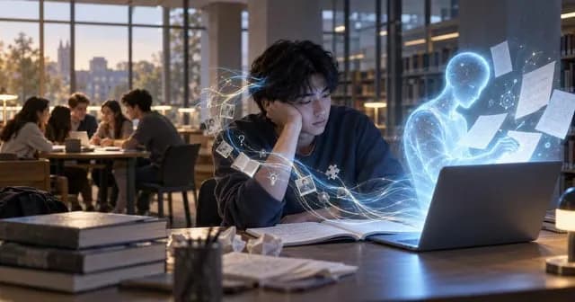 Students Risk 'Cognitive Surrender' by Relying on AI for Answers