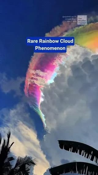 Clouds can naturally look like this
