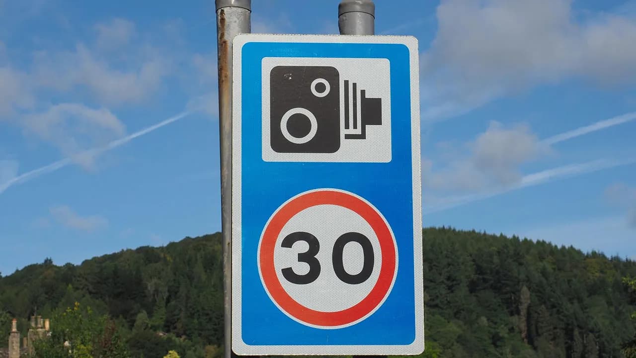Road Users Learn The Speed Camera Sign Shows A Different Kind Of Camera Than They Ever Expected