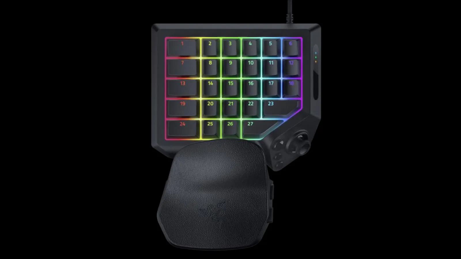 Razer refreshes the one-handed Tartarus Pro keyboard with improved switches - Engadget