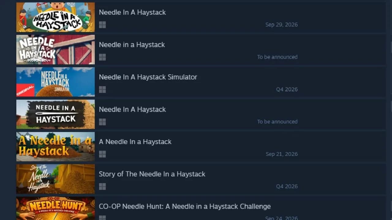 Viral Needle In A Haystack Simulator Spawns Countless Clones