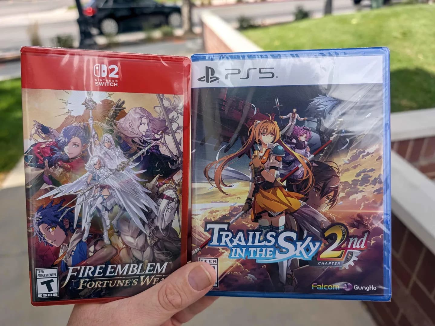 Picked up two great looking JRPGs released on the same day