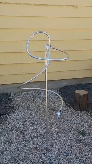Two parts of this contraption looking like they rotate in the opposite direction