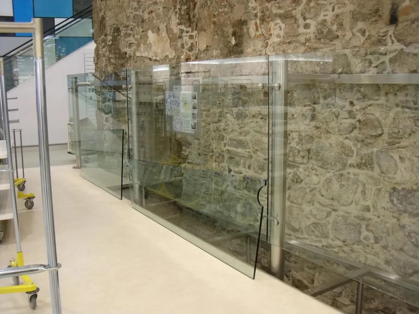 13th Century Viking Walls in Primark in Ireland