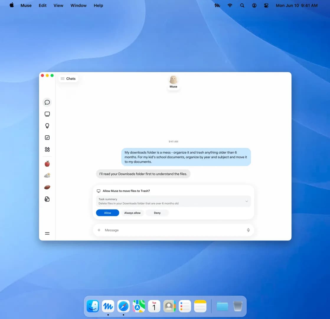 Meta's Muse hits Mac, letting the AI take actions on your computer | TechCrunch