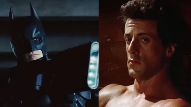 TIL "The Dark Knight Rises" was heavily inspired by Rocky III, with co-writer/director Christopher Nolan and writer David S. Goyer modeling the narrative arc around an aging, broken-down champion faci