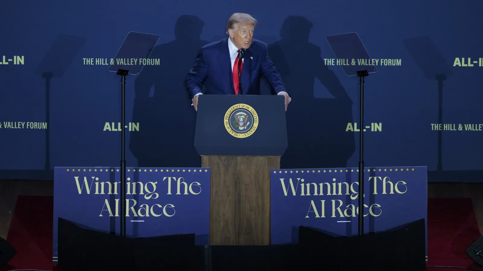 Now Trump says he