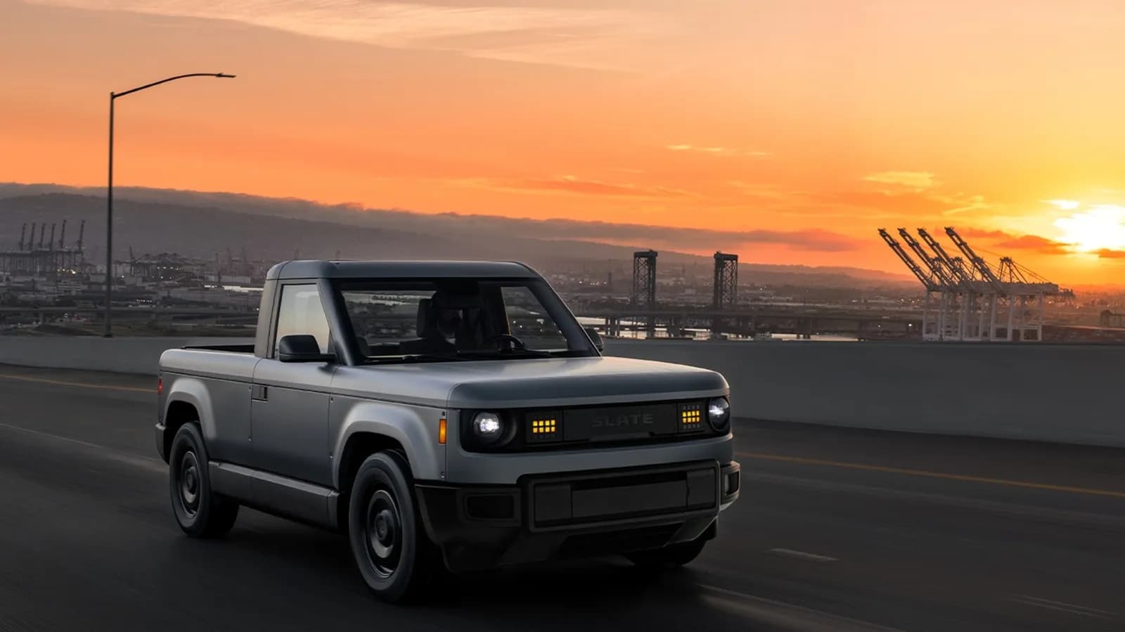 The Slate Truck is cheap, but its battery range can