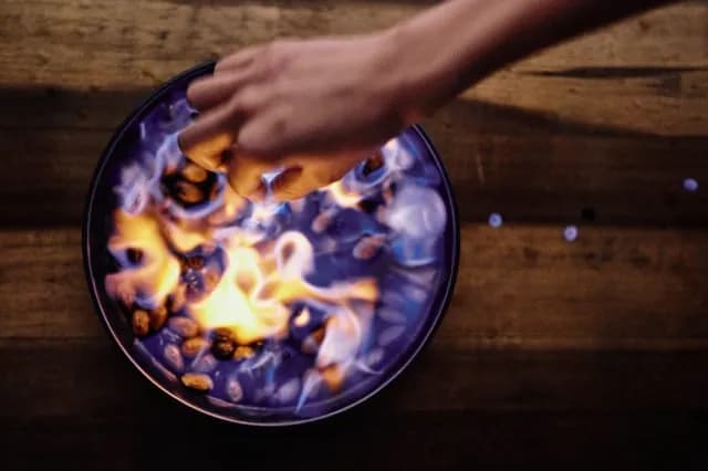 TIL there was a 16th century parlor game called snap-dragon, where you would snatch flaming raisins out of a bowl and eat them while still on fire