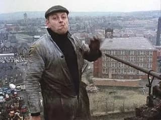 TIL Fred Dibnah was a UK steeplejack who became a TV celebrity after being filmed repairing Bolton Town Hall nearly 250 feet up. He demolished industrial chimneys without explosives by propping them w