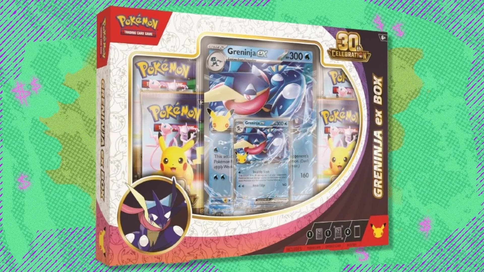 Best Pokémon TCG deal: 30th Celebration Greninja ex Box is now 10% off at Amazon