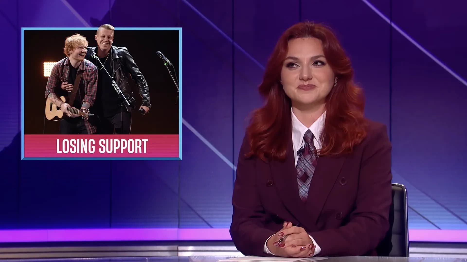 'SNL UK' brutally roasts Ed Sheeran with 'Weekend Update'
