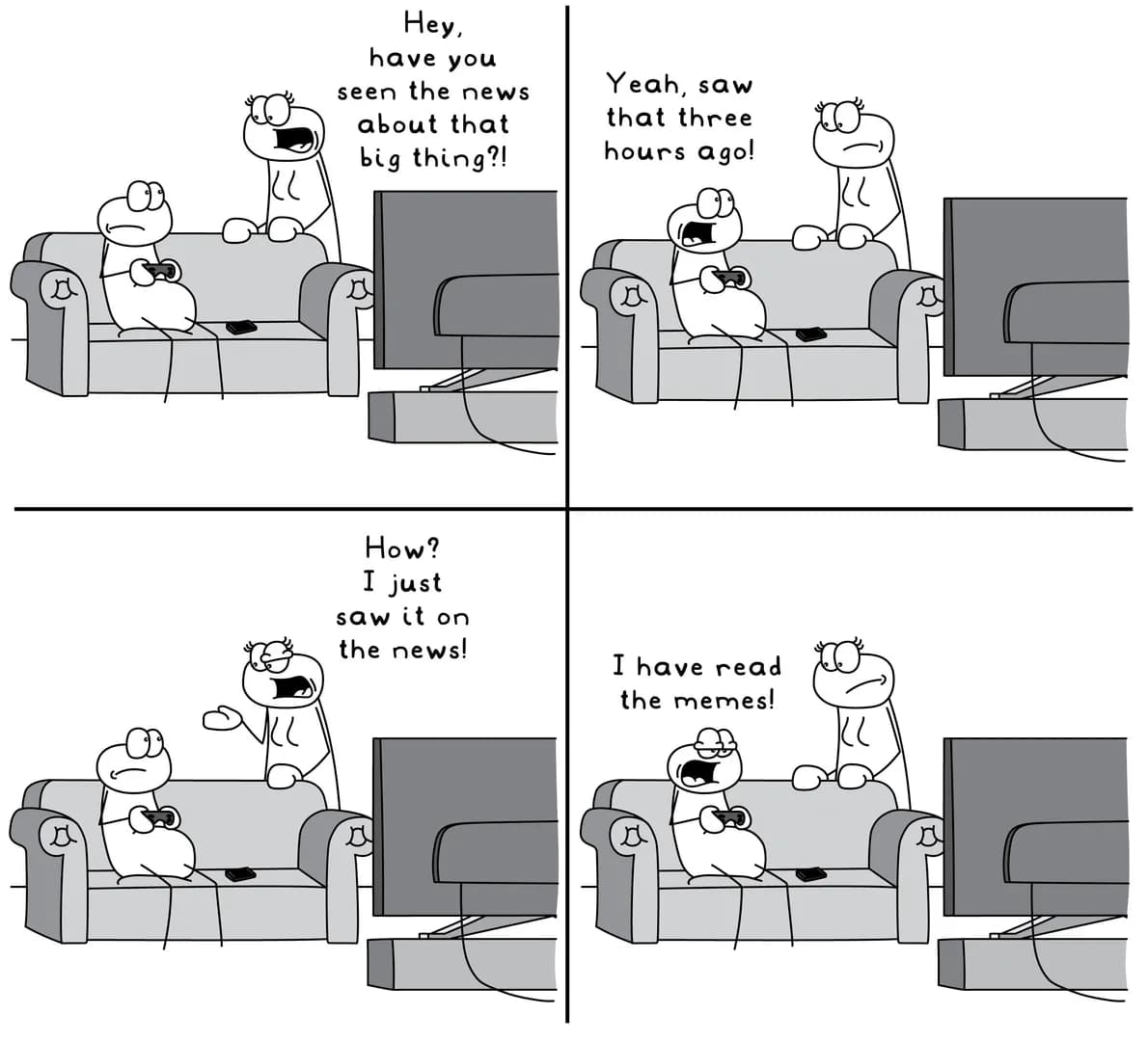 The news