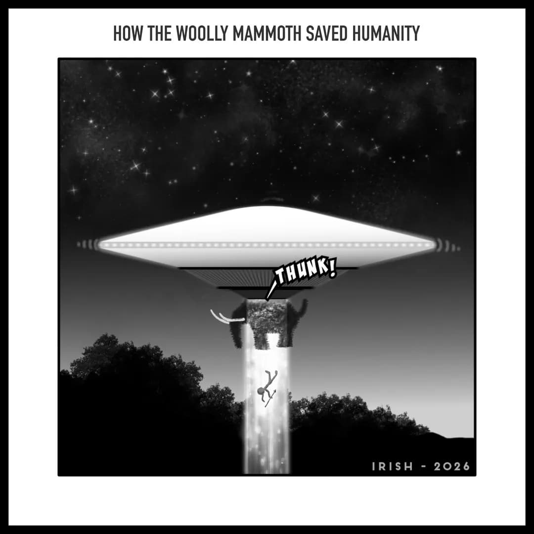 How the Woolly Mammoth saved humanity [OC]