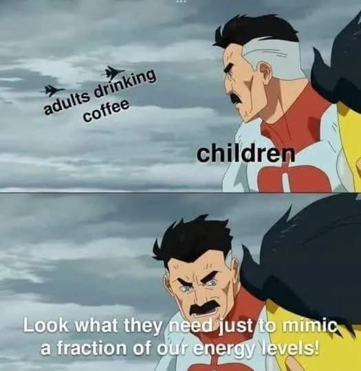 Coffee is the secret of my energy!