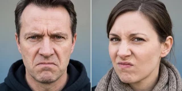 Research shows that people with low implicit self-worth, or a large mismatch between their conscious and unconscious self-esteem, are quicker to detect subtle facial expressions of anger and disgust.