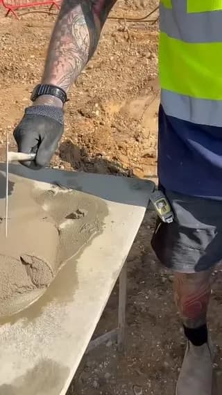Smooth bricklaying technique