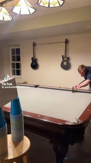 Billiard trick shots