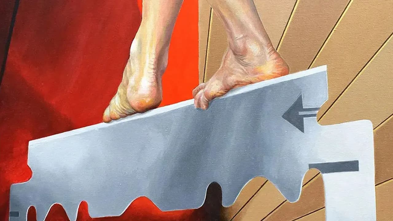 28 Paintings By Michel Devanakis Where Extreme Perspective Completely Transforms The Human Form