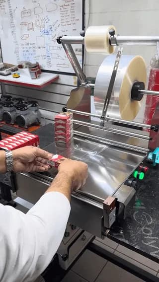 cellephane wrapping machine