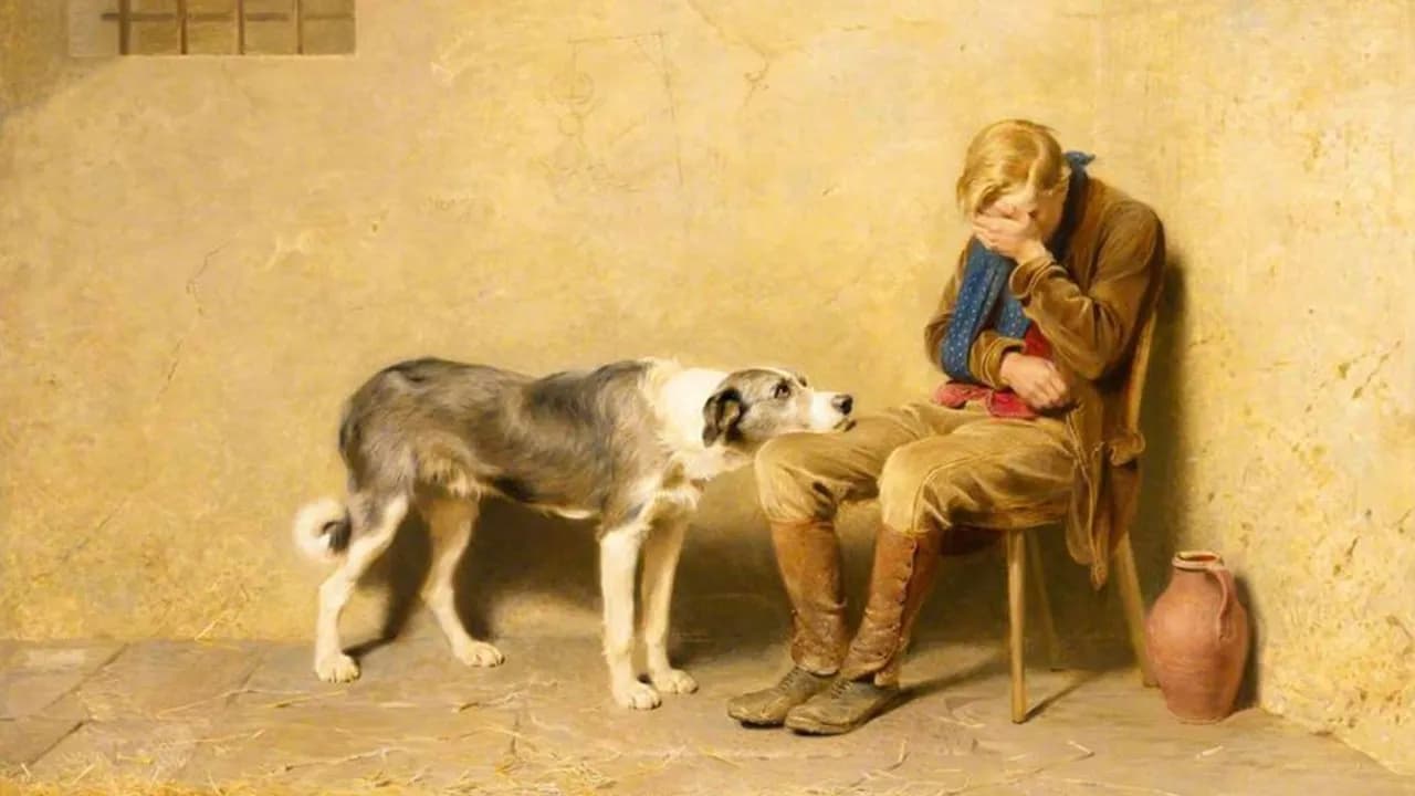 30 Paintings By Briton Rivière That Capture The Unbreakable Bond Between Dogs And Humans