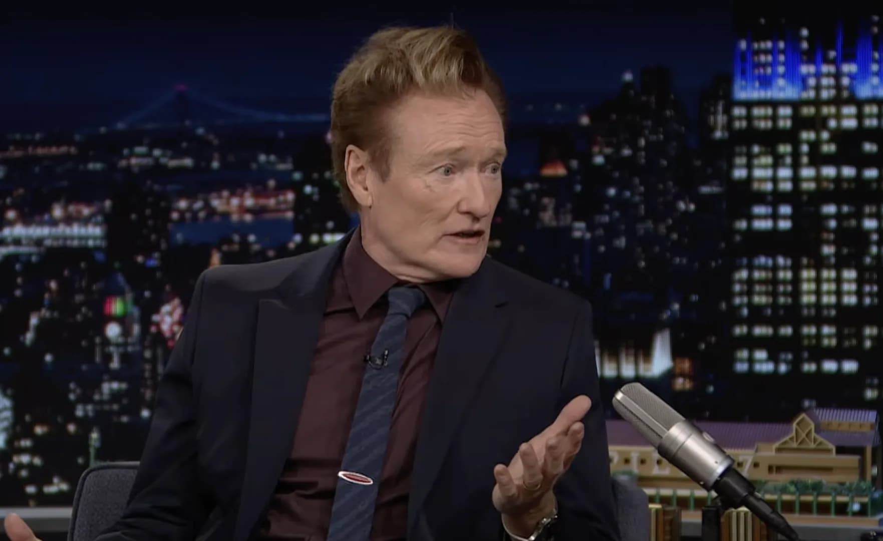 Conan O'Brien's new 'Tonight Show' interview is just as chaotic as ever