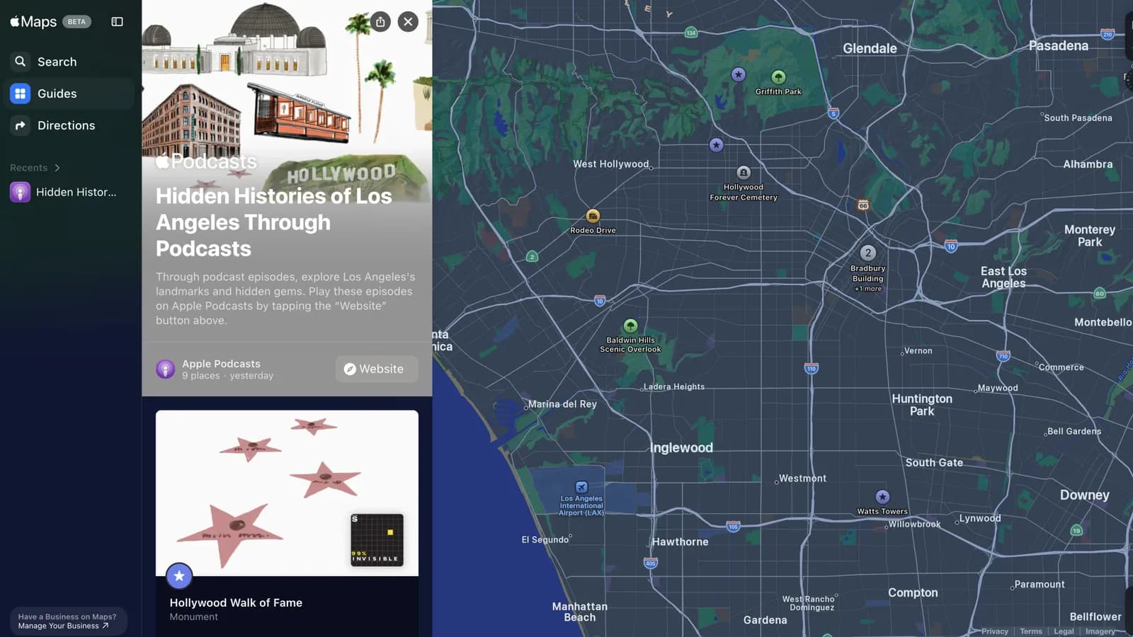 Apple links landmarks on its Maps app to Hidden Histories podcast episodes - Engadget