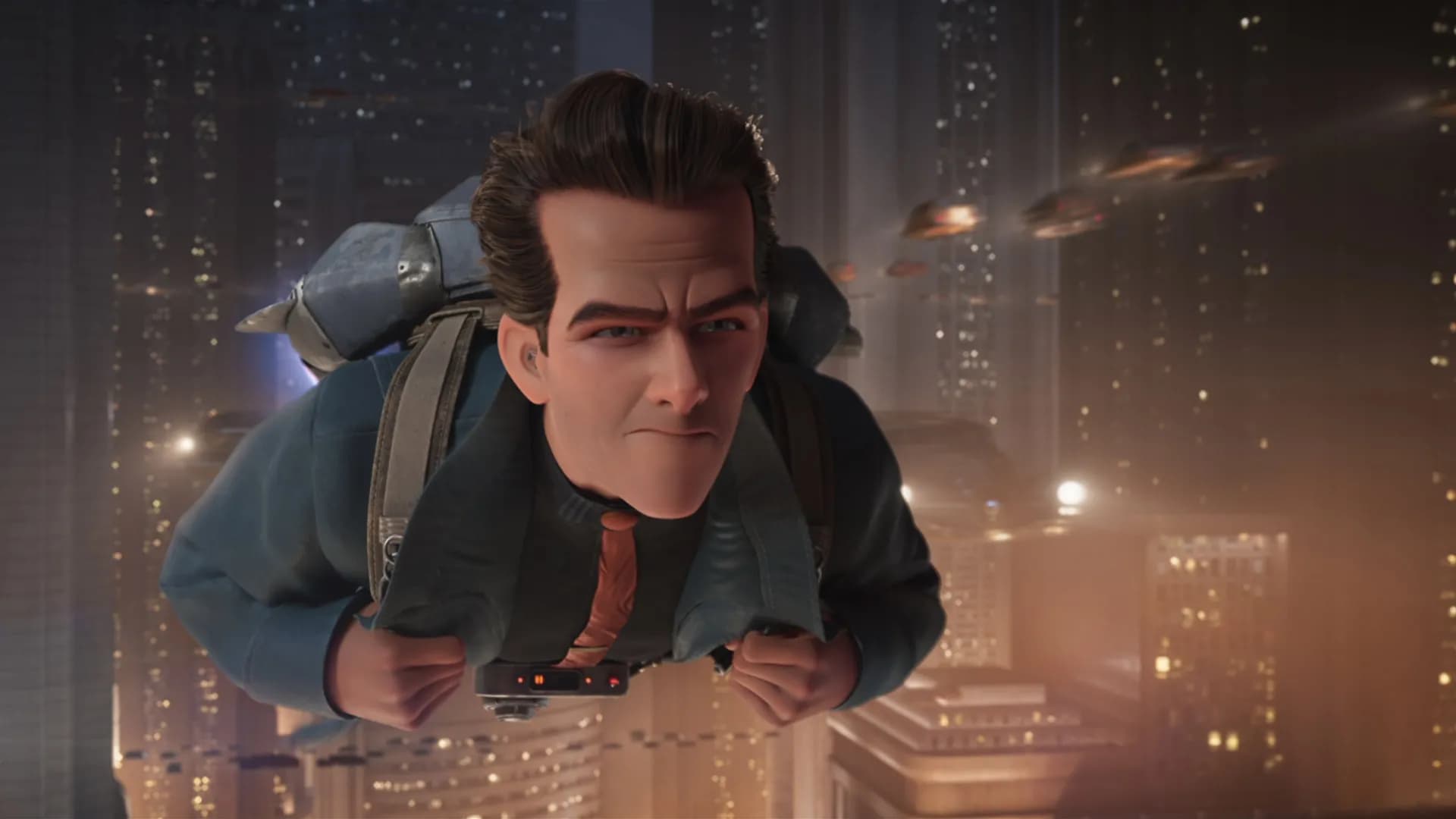 Brad Bird takes us behind the scenes of 'Ray Gunn's massive sci-fi city