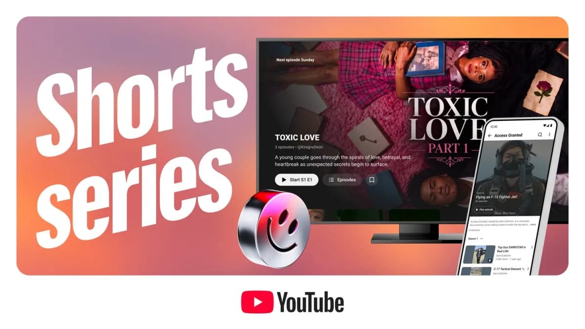 YouTube’s new ‘Short Series’ feature brings episodic viewing to Shorts | TechCrunch