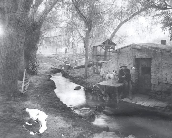 This is a picture of what Las Vegas looked like in the 1800s.