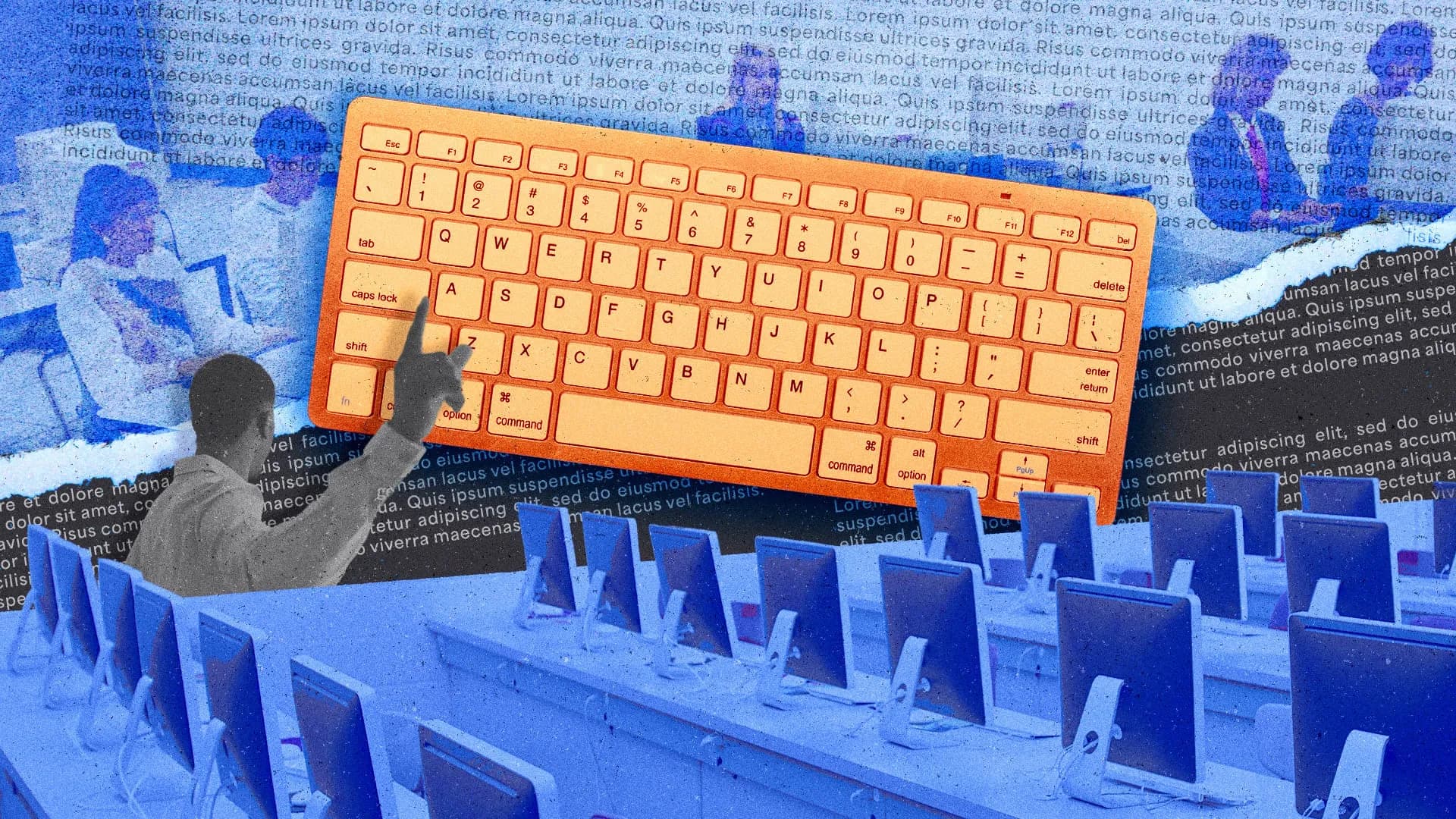 Typing, Ctrl X, and other computer skills kids no longer learn