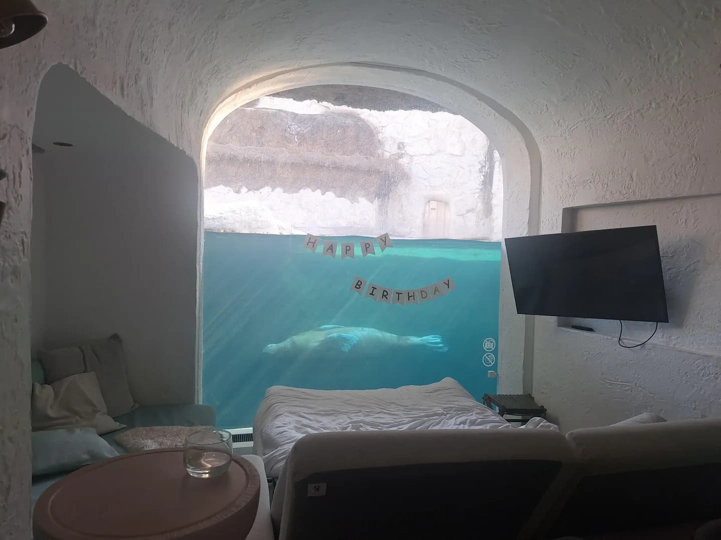 My hotel room view for tonight.