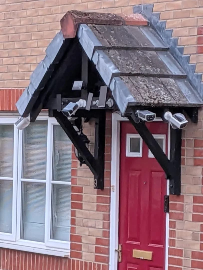 House on my street has more camera angles than a Las Vegas casino...