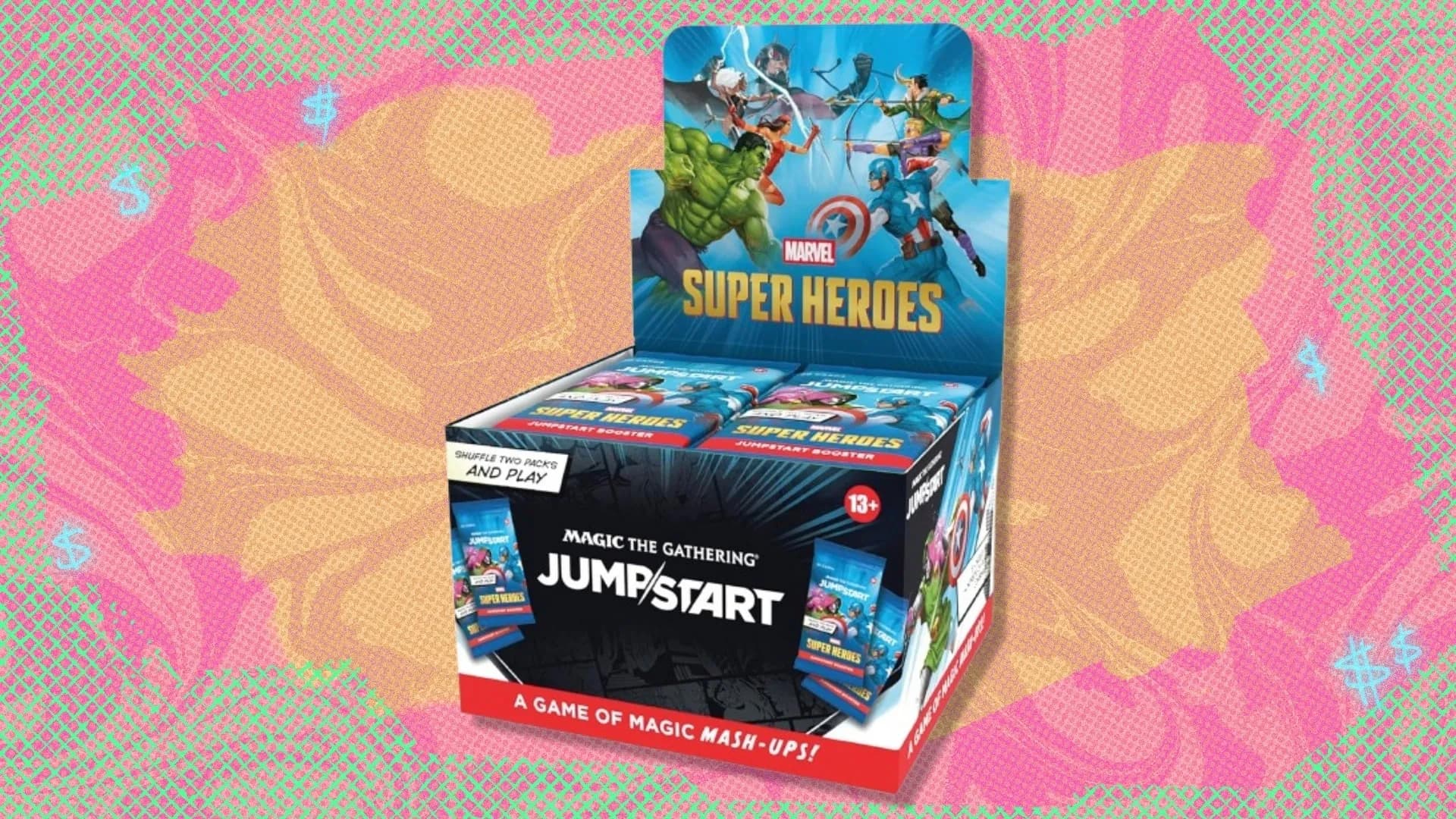 Best Magic The Gathering Deal: Marvel Super Heroes Jumpstart Booster Box gets 13% discount on Amazon