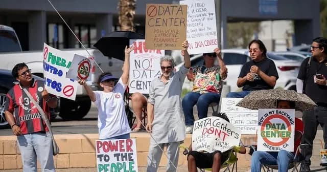 The number of regular people being arrested for protesting data centers is astounding