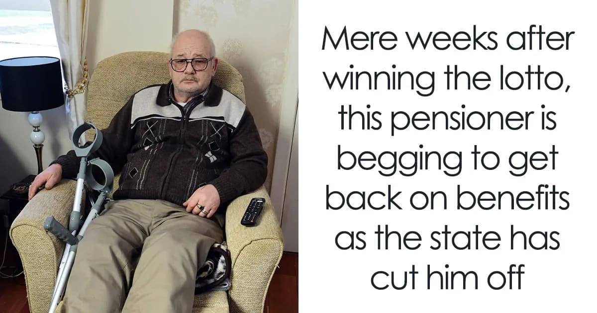Lottery Winner Blows £80,000 In Weeks On Holidays And Family Gifts And Now Has £1.08 A Week Pension