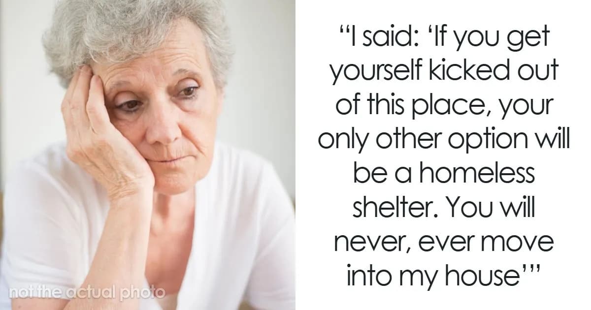 Man Hits MIL With A Savage Ultimatum After She Gets Evicted On Purpose: “You Will Never Move Into My House”