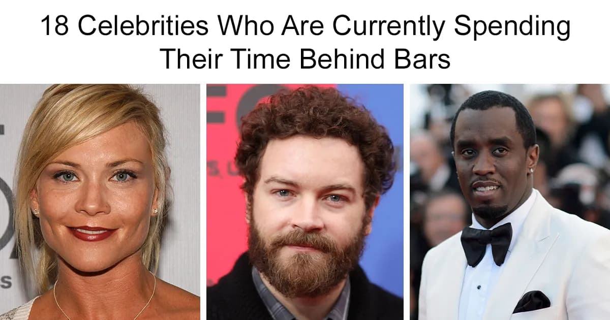15 Famous People Currently In Prison For Crimes They Committed