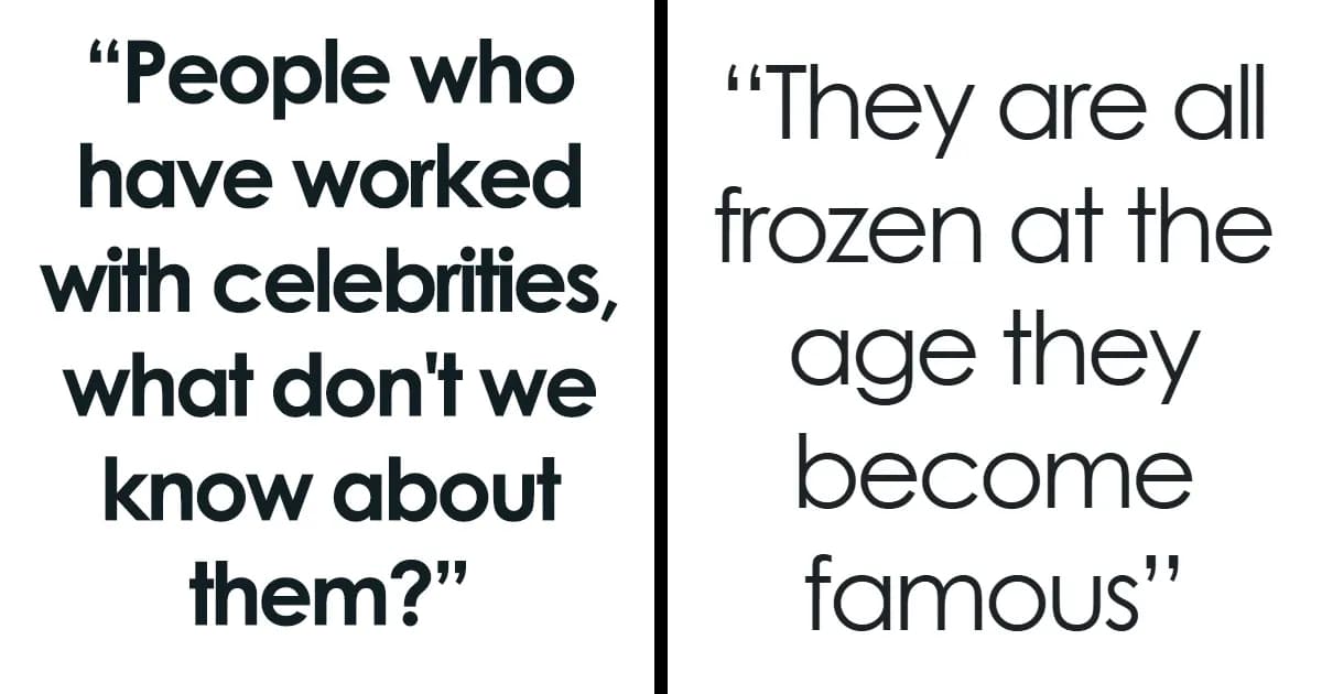 Hollywood Exposed: 49 Behind-The-Scenes Stories About Celebrities