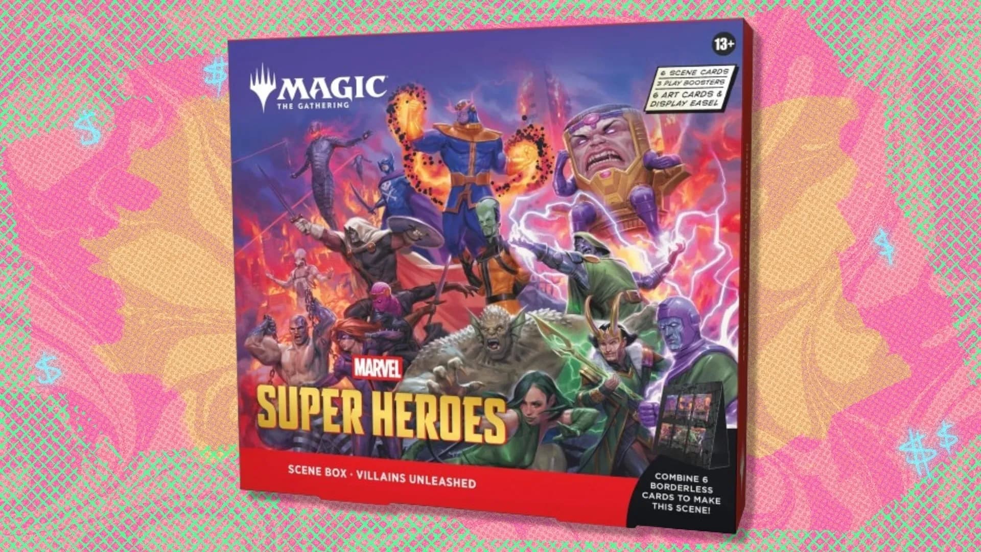 Best Magic The Gathering deal: Marvel Super Hero Villains Unleashed Scene Box over $10 off