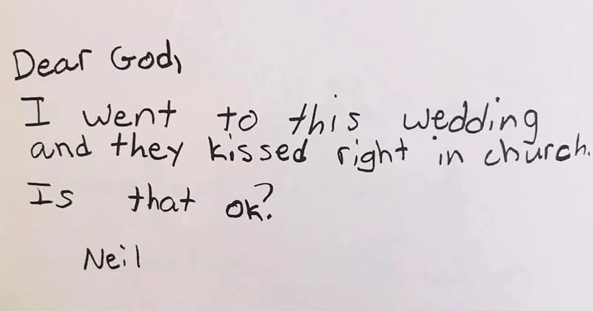 3rd Graders Asked God Some Amusing Questions In Their Letters