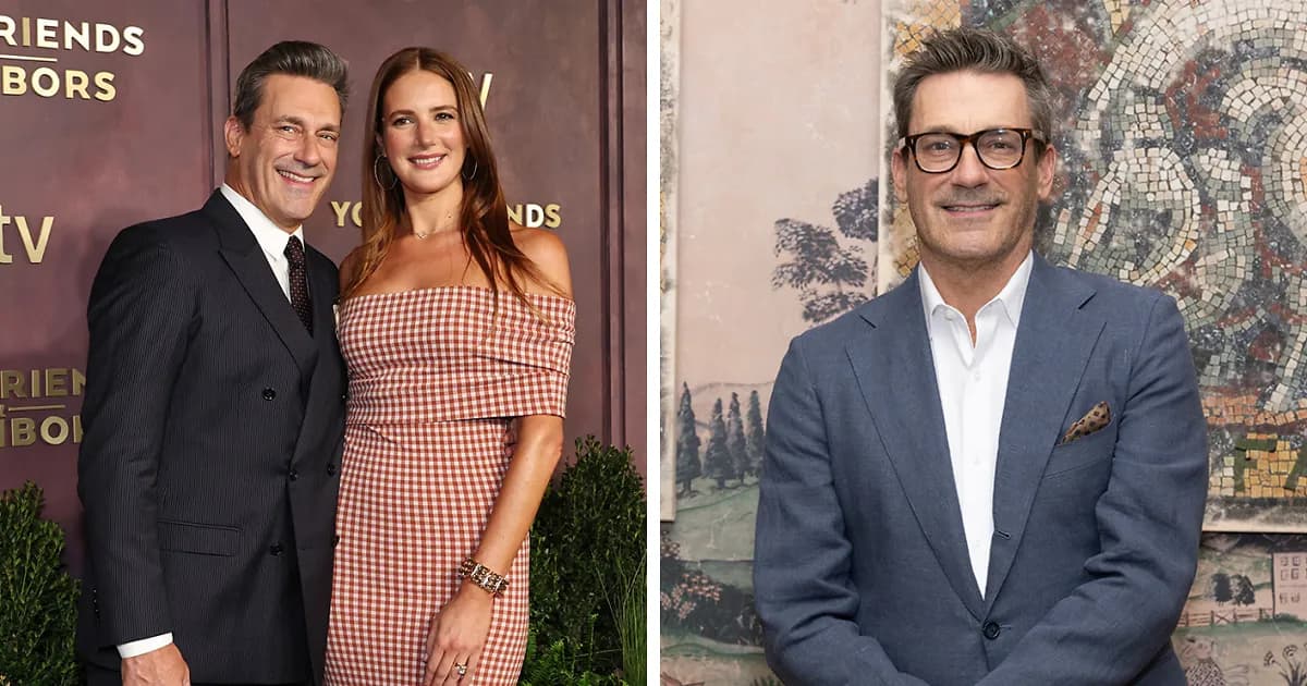 âHonestly Evilâ: Jon Hamm Expecting First Child With Wife, But Fans Are Skeptical After Learning How Old He Is