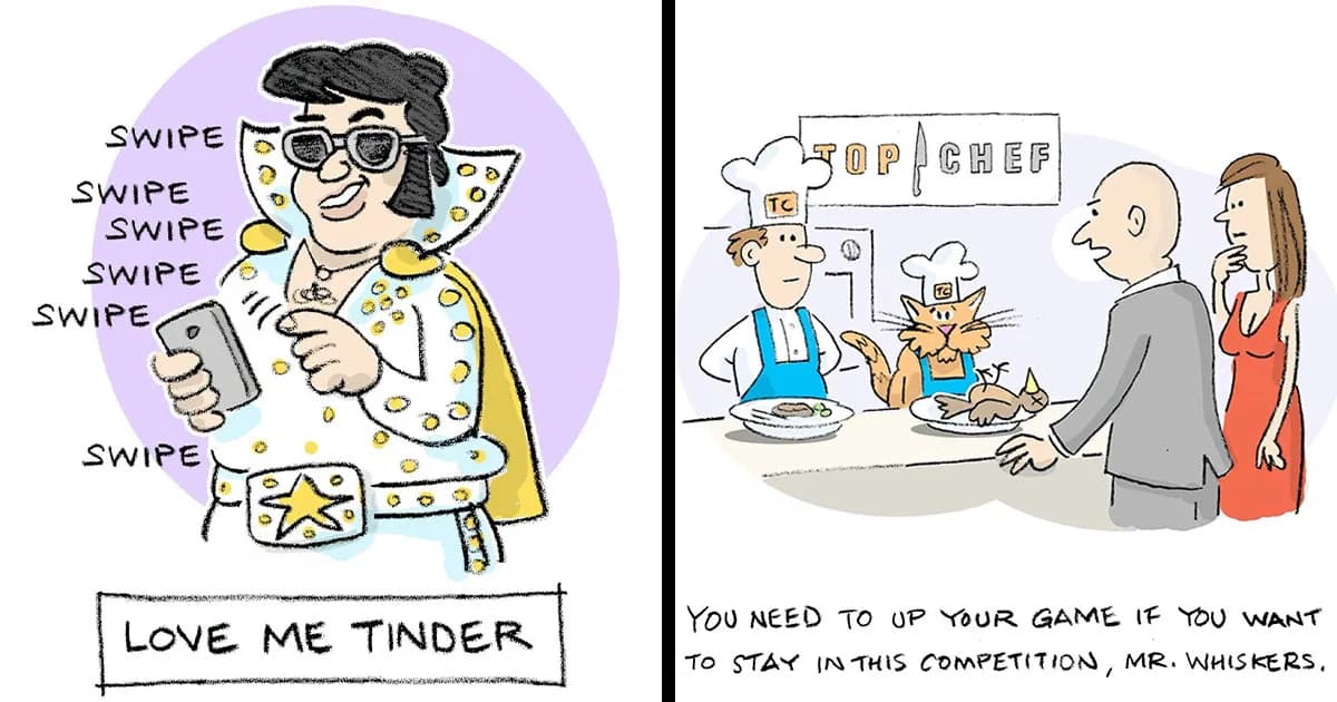 Joe Lennon’s Latest 51 Comics Prove Life’s Tiny Awkward Moments Are Funny