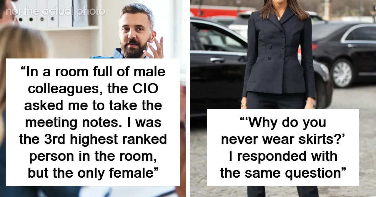 49 Times Creepy Male Coworkers Left Women Completely Baffled