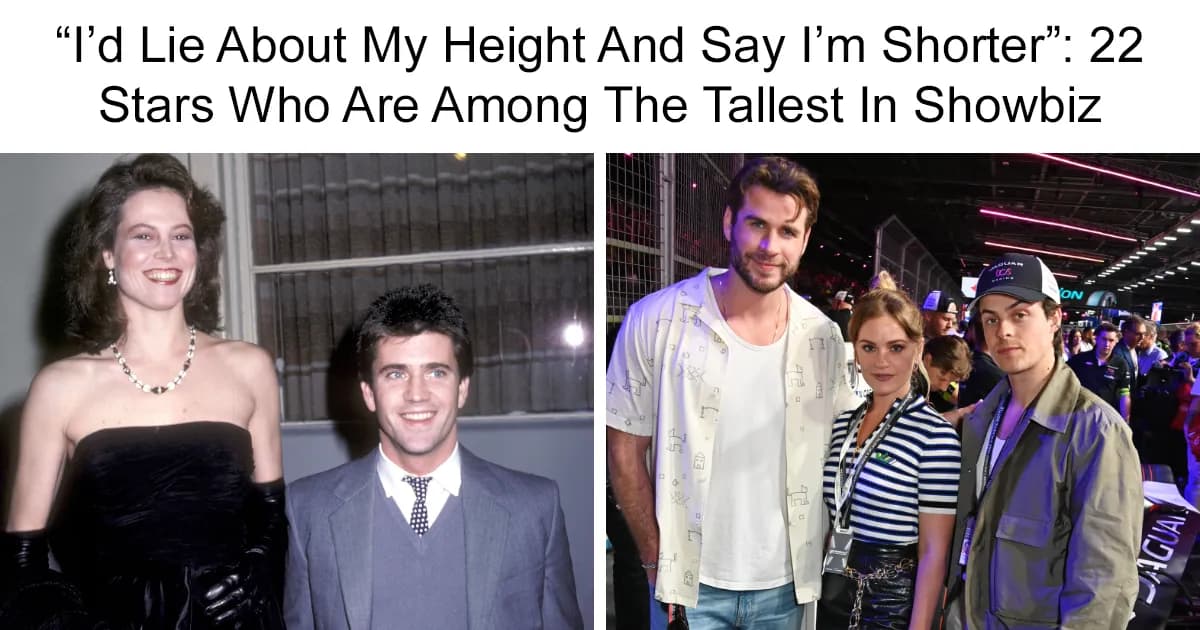 Celebrities Who Are Actually Way Taller Than People Thought