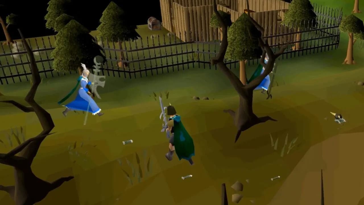 Player Maxes Out RuneScape Fishing Using Only The Starter Net