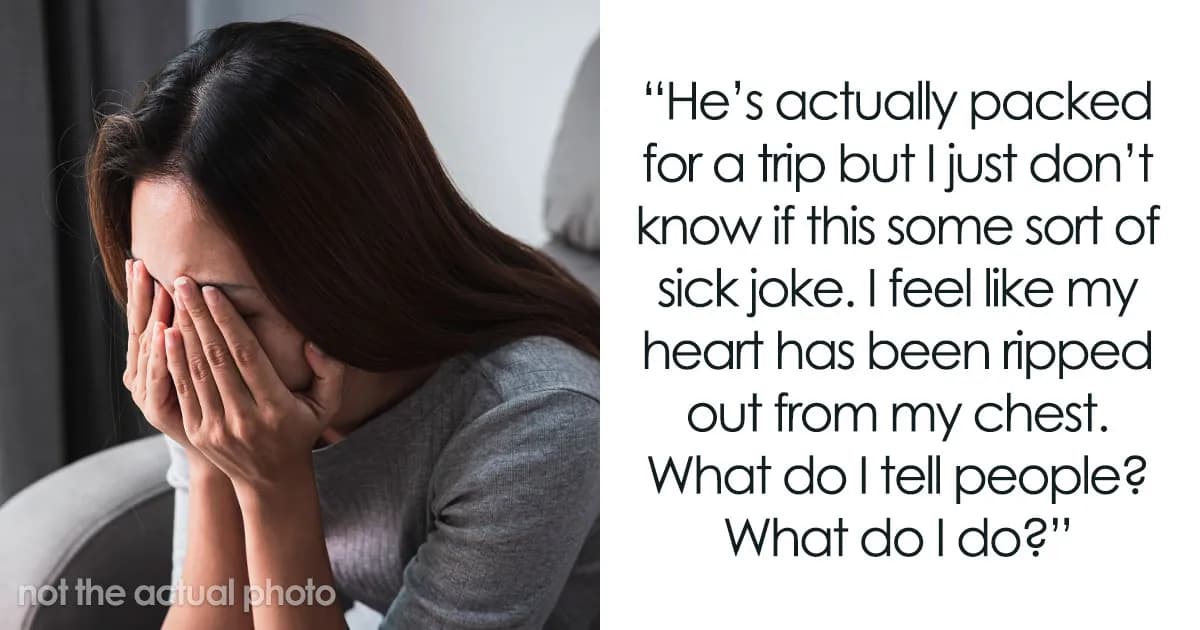 Man Leaves Fiancée Days Before Wedding With A One-Way Ticket And Barely Any Explanation