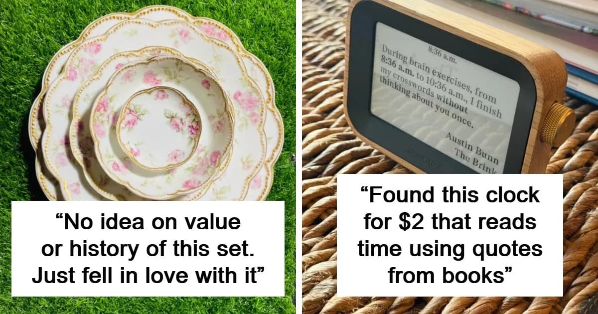 Secondhand Gold: Thrift Store Finds Too Good To Leave Behind