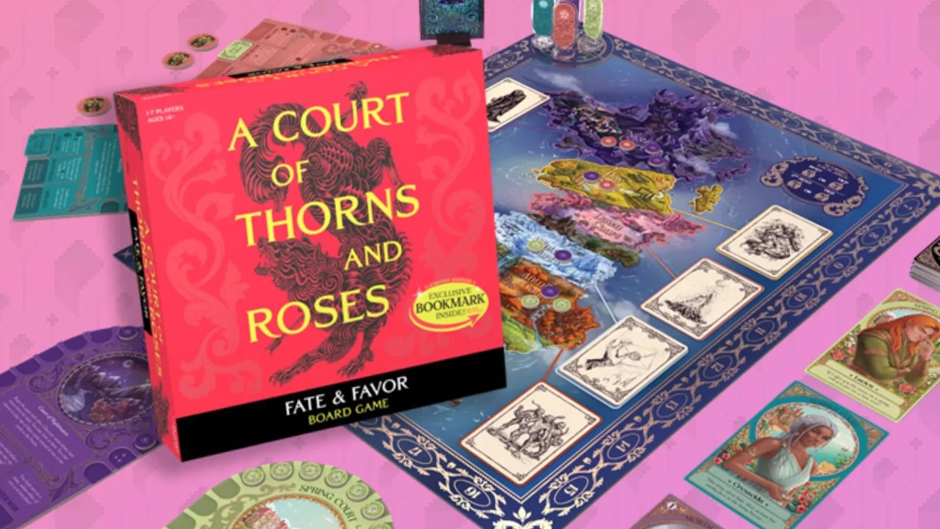 One of Romantasy’s Biggest Series Is Coming for Your Board Game Shelf